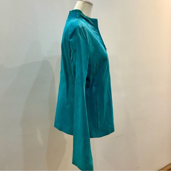 Vintage Express Vibrant Blue Women's Blazer. Size L. Excellent used condition - Picture 5 of 14